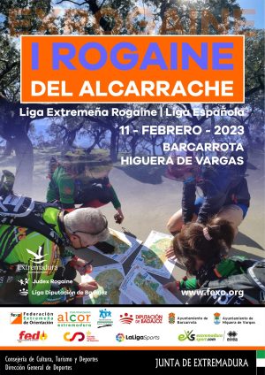 Cartel I Rogaine del Alcarrache 2023